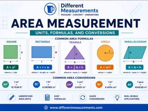 Area Measurement: Units, Formulas, and Conversions