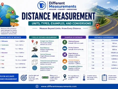 Distance Measurement: Units, Types, Examples, and Conversions