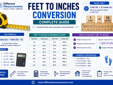 Feet to Inches Conversion: Complete Guide