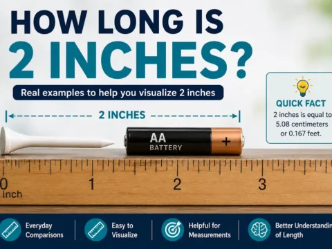 How Long Is 2 Inches? 10 Everyday Things for Easy Comparison