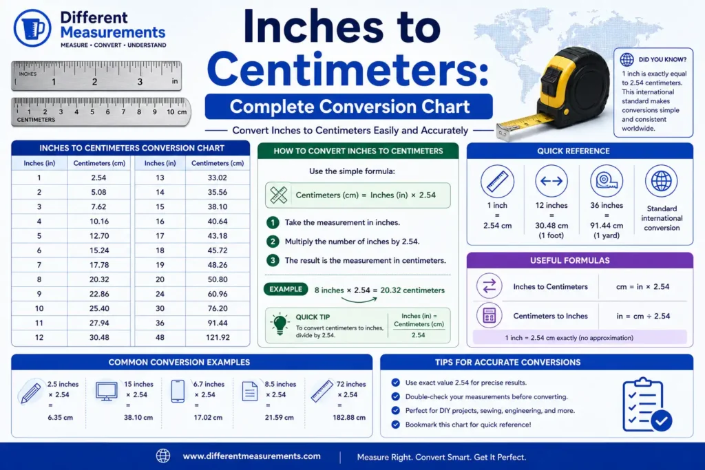 inches-to-centimeters