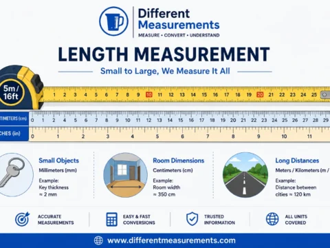 Length Measurement: Units, Types, Examples, and Conversions