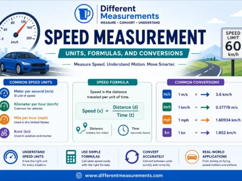 Speed Measurement: Units, Formulas, and Conversions