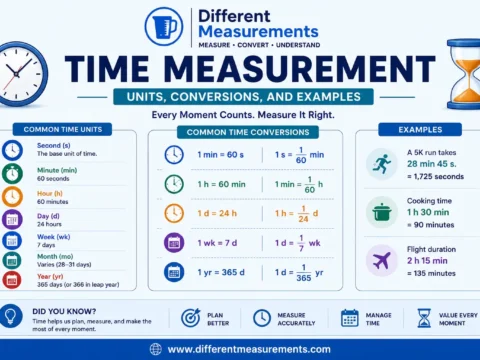 Time Measurement: Units, Conversions, and Examples