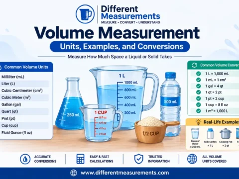 Volume Measurement: Units, Examples, and Conversions