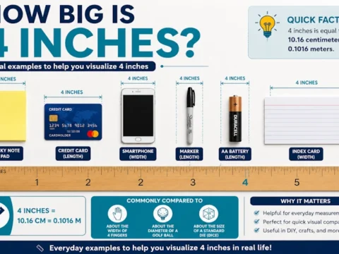 How Big Is 4 Inches? 11 Common Things That Are Exactly 4 Inches