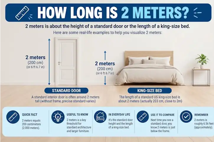 How Long Is 2 Meters