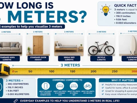 How Long Is 3 Meters? 13 Distances And Things That Are 3m Long