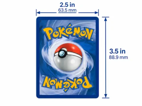 Pokémon Card Dimensions: Exact Size in Inches, CM & MM