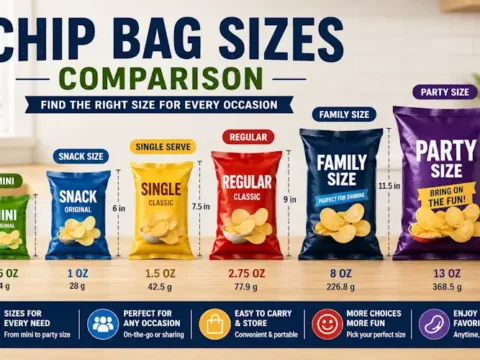 Chip Bag Sizes: Dimensions Chart From Mini to Party Size