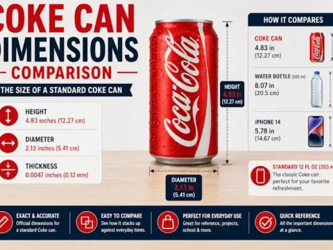 Coke Can Dimensions: Size & Height Guide (All Formats)