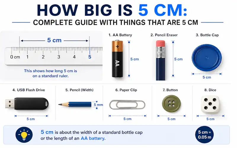 how big is 5 cm