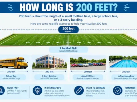 How Long Is 200 Feet? 9 Real-World Comparisons You’ll Recognize