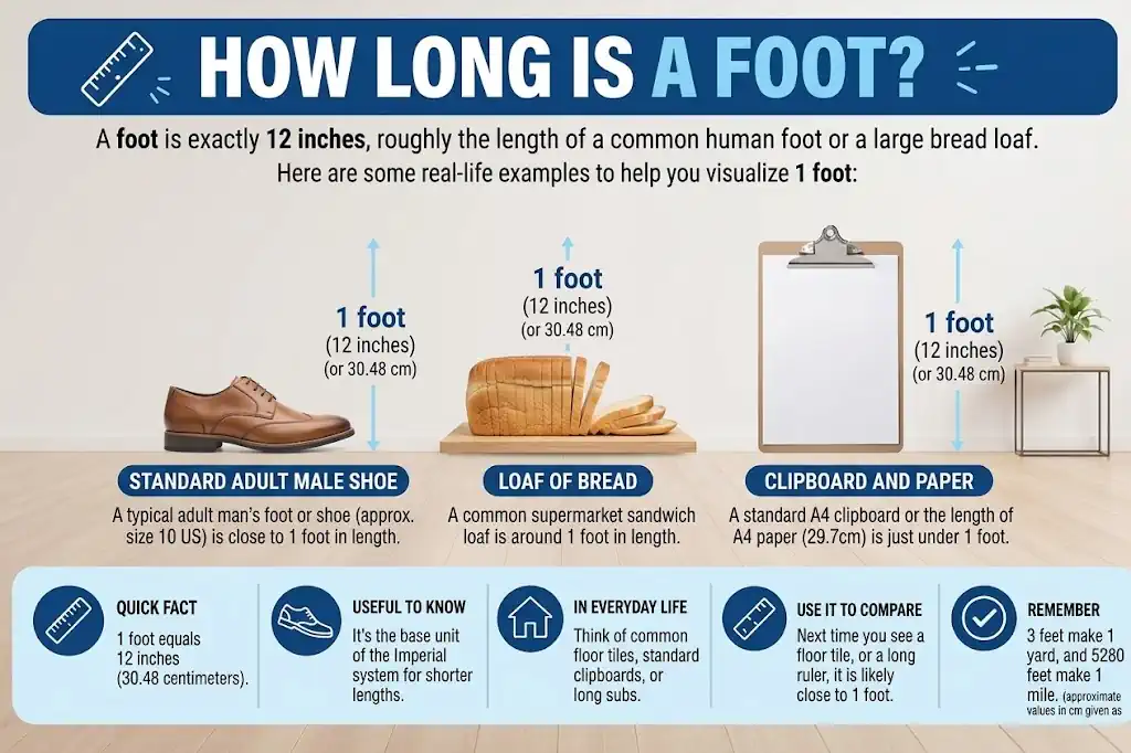 how long is a foot